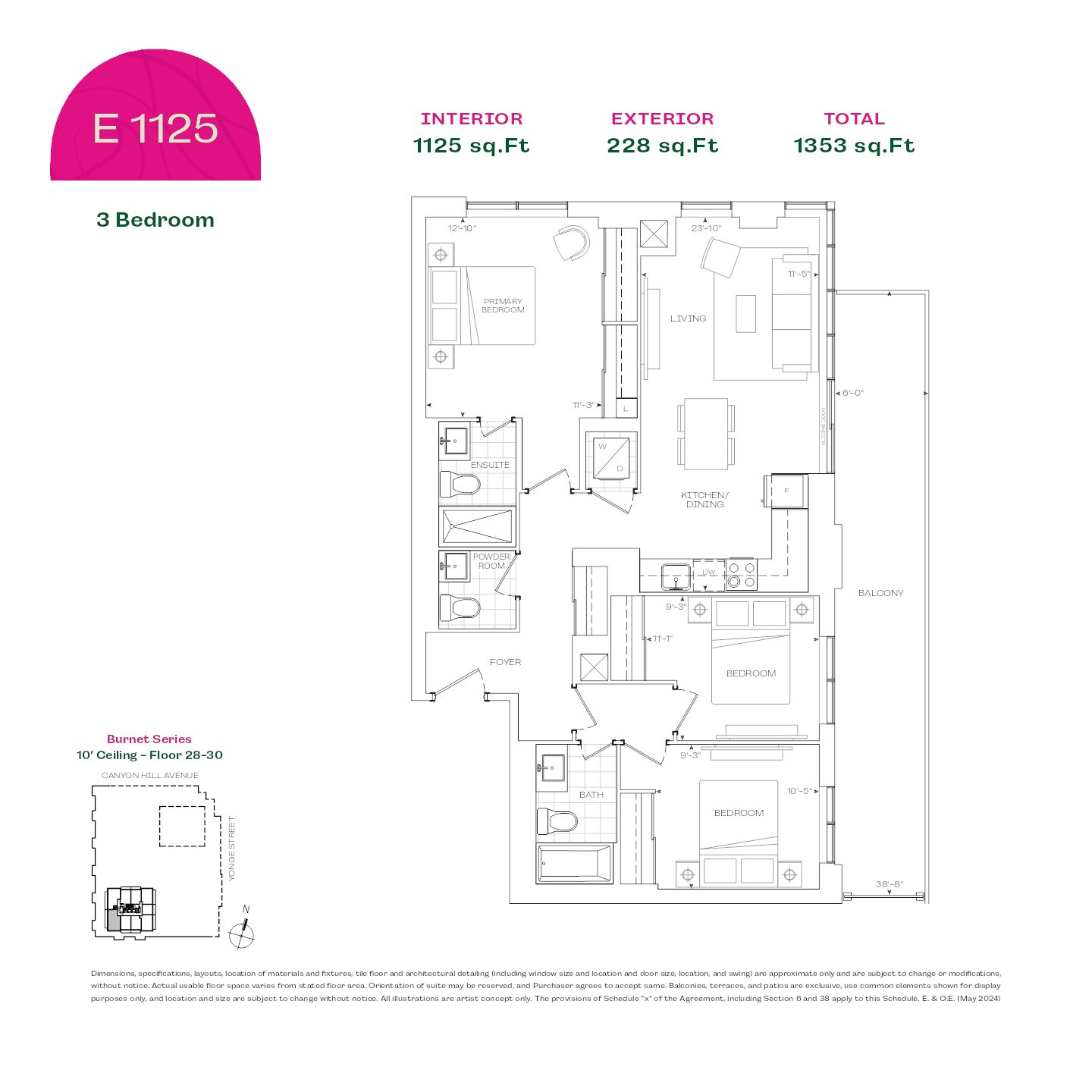 A595 floor plan