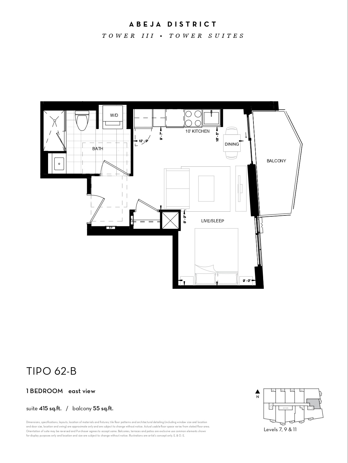 TIPO 62-B floor plan