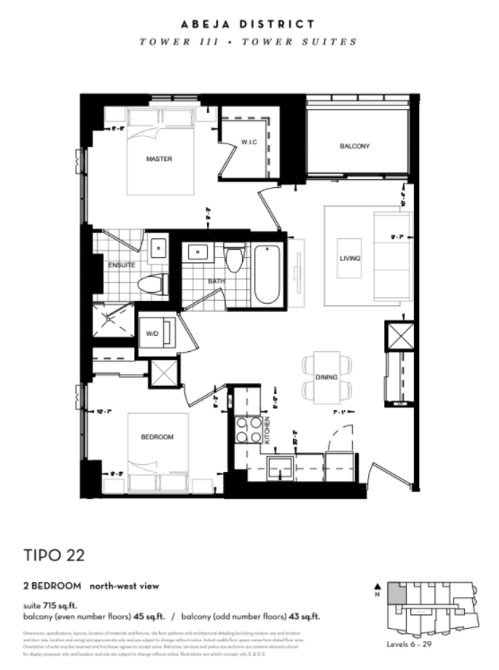 TIPO 51 floor plan