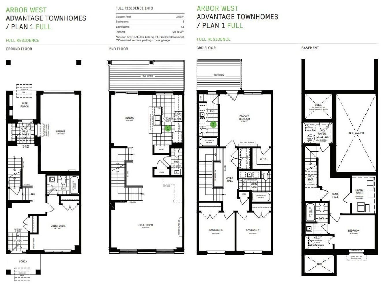 Plan 22 - 31' Detached Homes floor plan