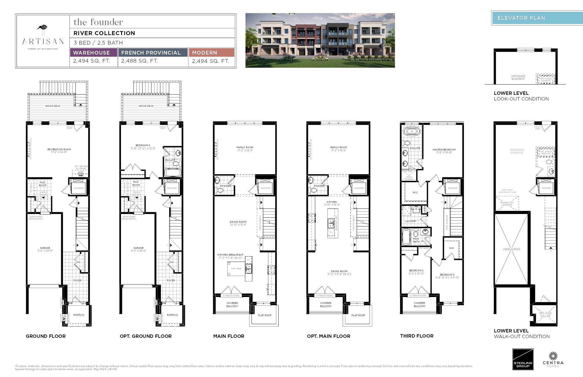 Distiller - Woodland Collection floor plan