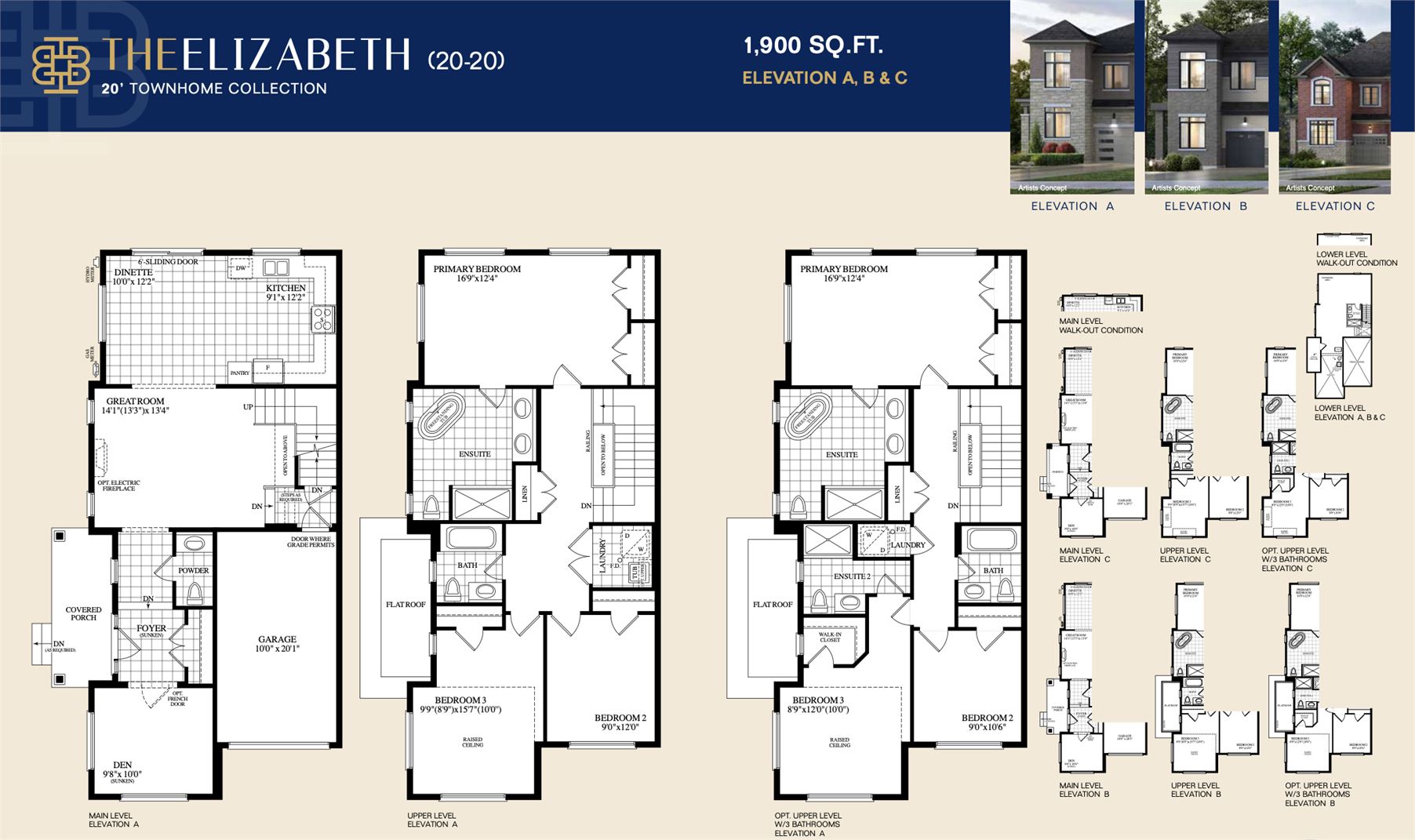 The Elizabeth floor plan