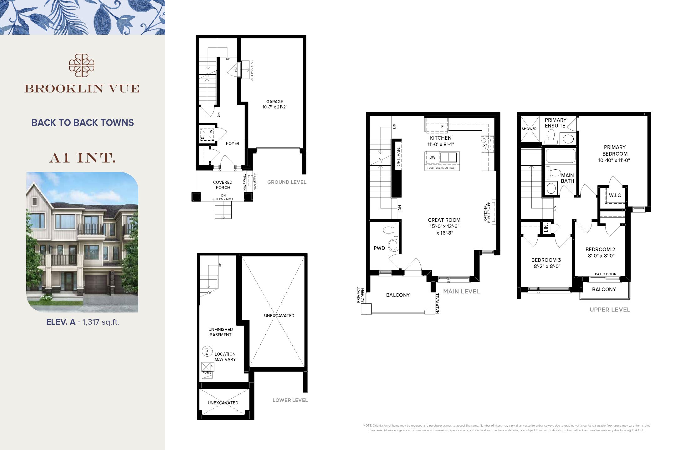 B1 Corner floor plan