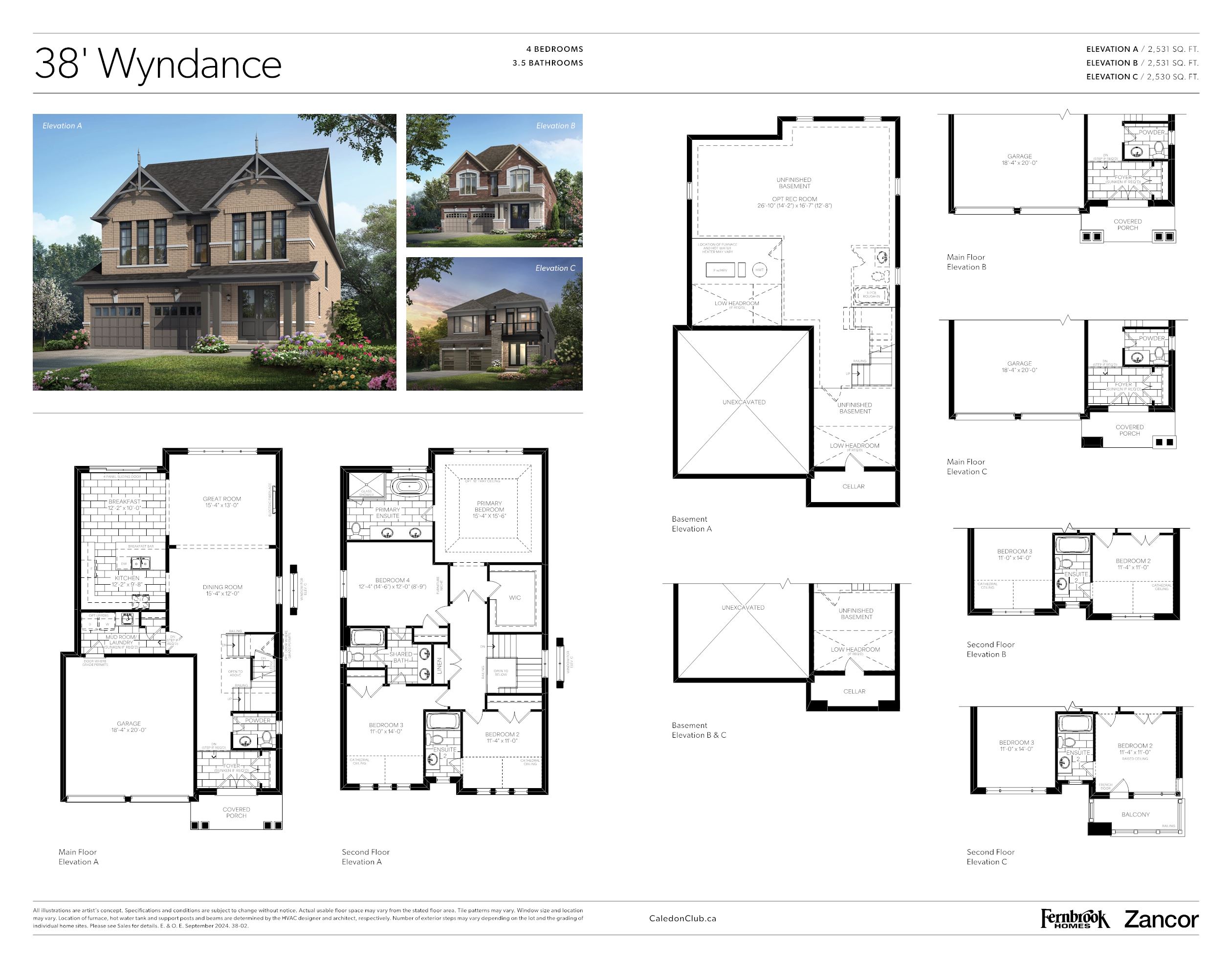 Greystone floor plan