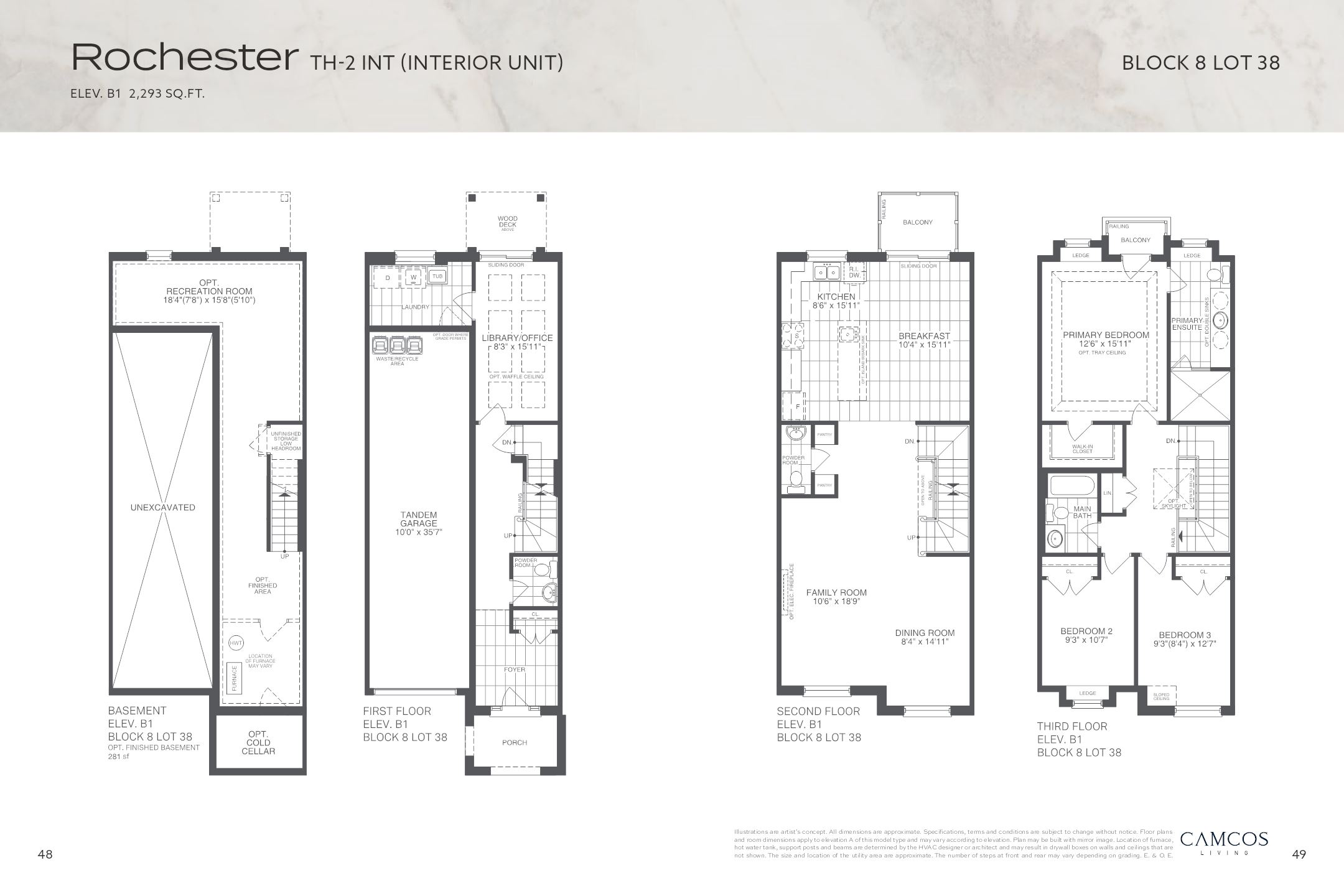Sevenoaks II TH-1CS (Corner Unit) floor plan