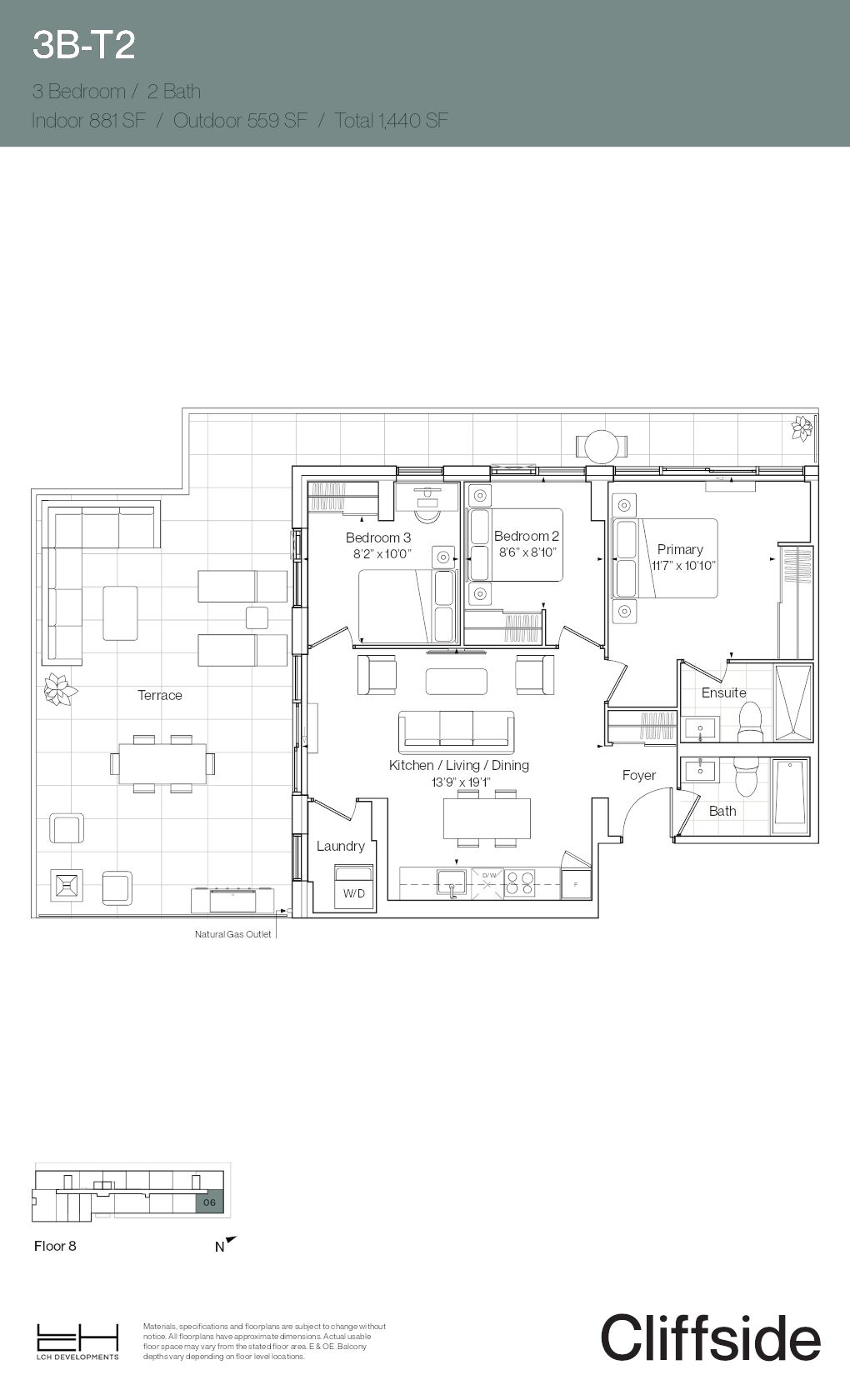 S-B floor plan