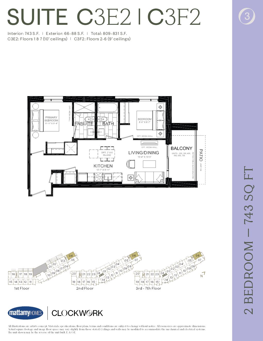 C3H1, C3I1 floor plan
