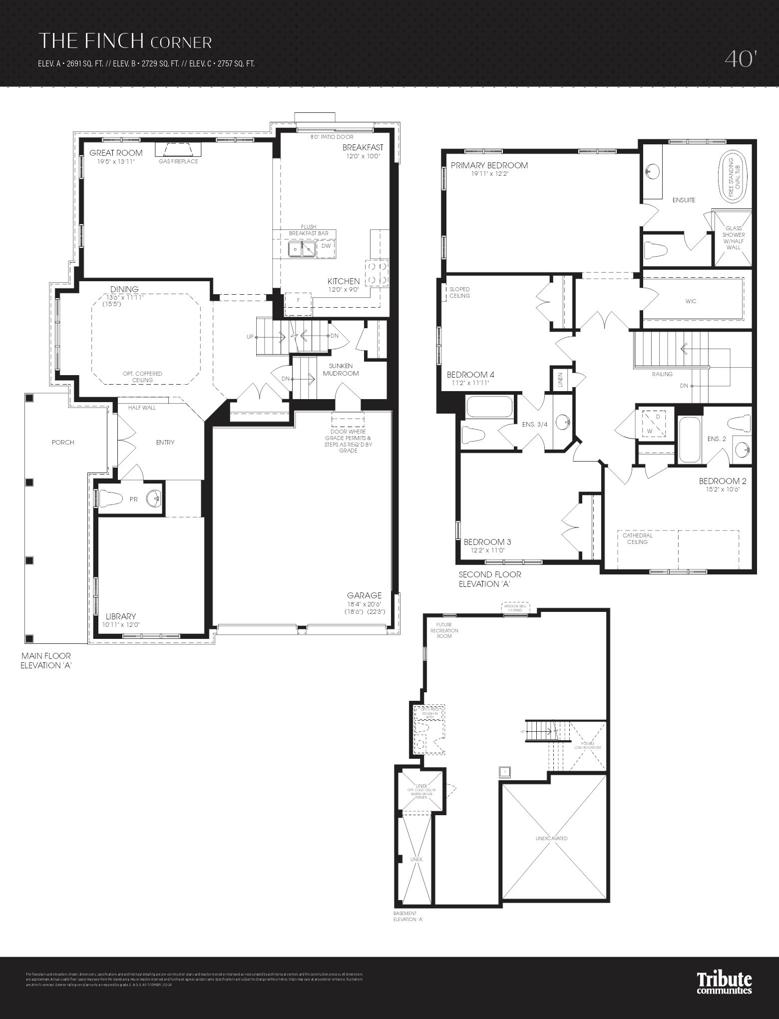 The Glen - Towns floor plan