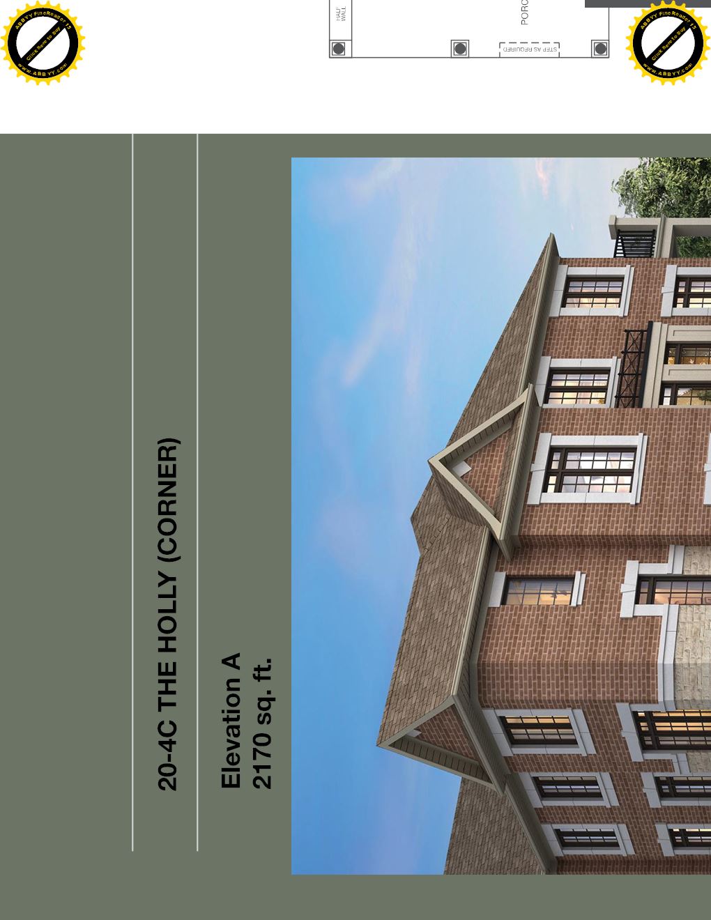 20-3E The Beech (End) floor plan