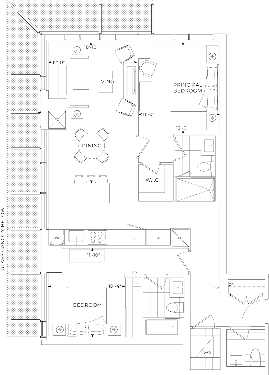 2FF floor plan