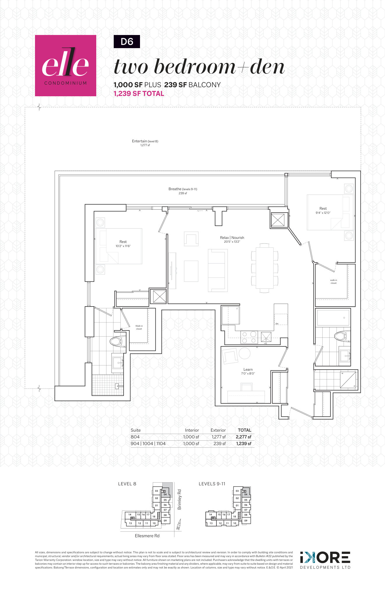 B6B floor plan