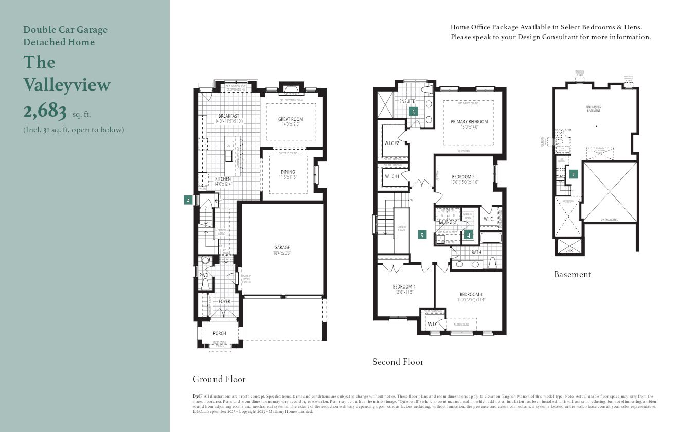 The Lupin Corner - Towns floor plan