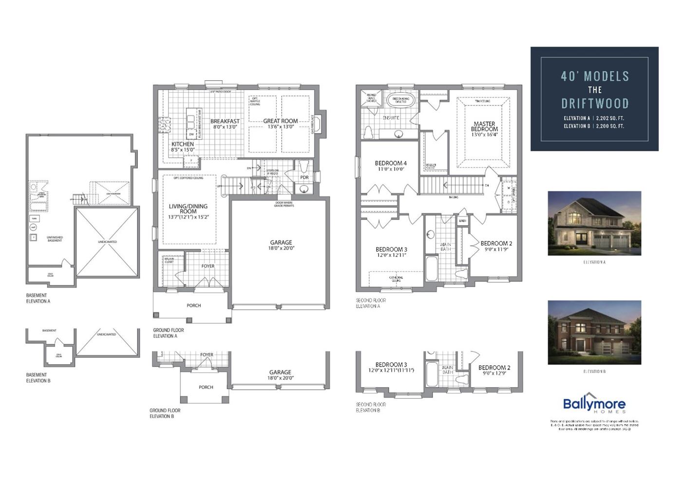 The Brook Ridge floor plan