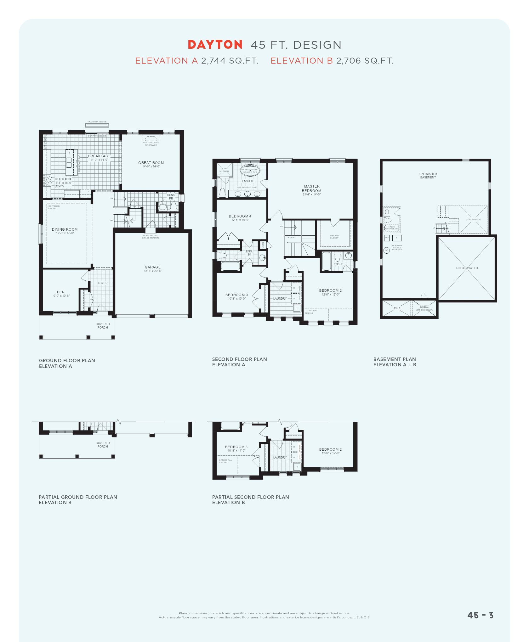 Dalton (Corner) - Towns floor plan