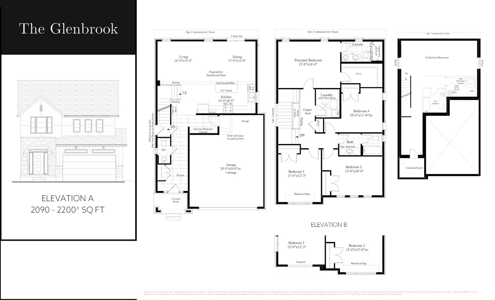The Hollybrook floor plan
