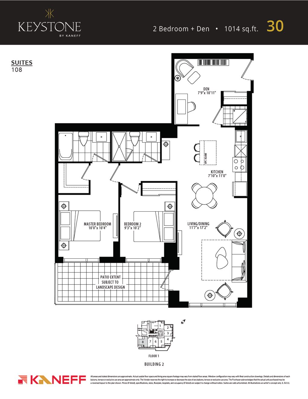 Unit 06A floor plan