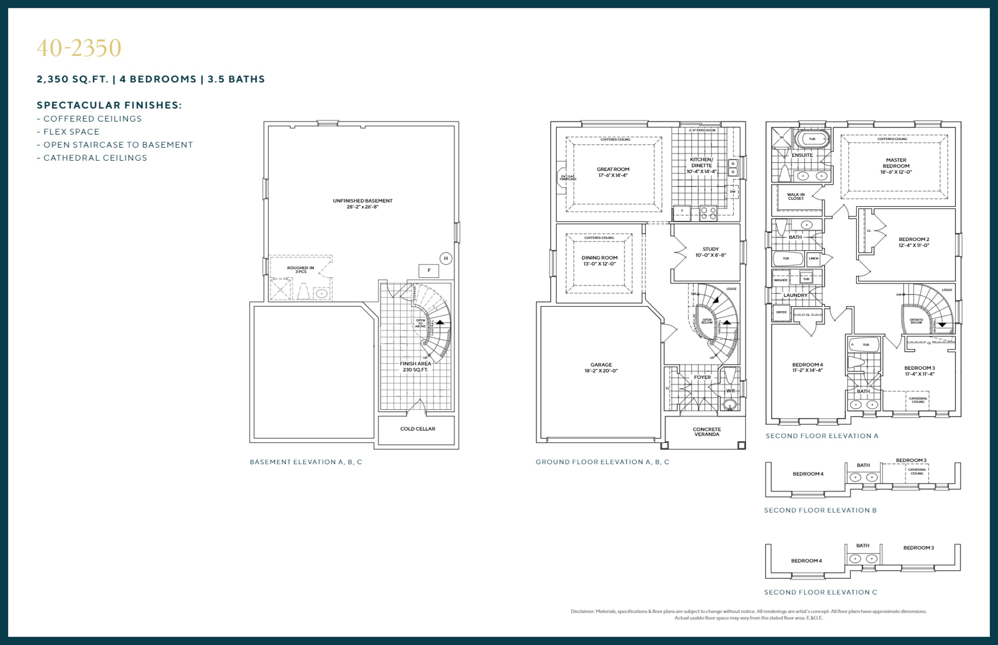 40-2350 (Detached) floor plan