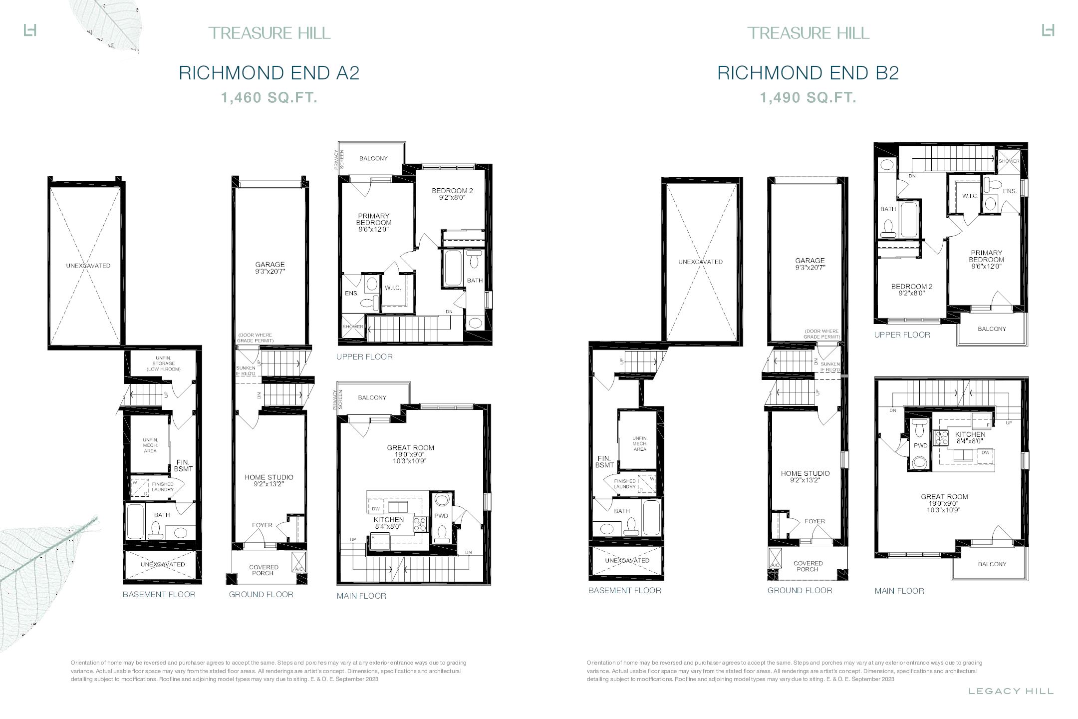 Richmond A floor plan