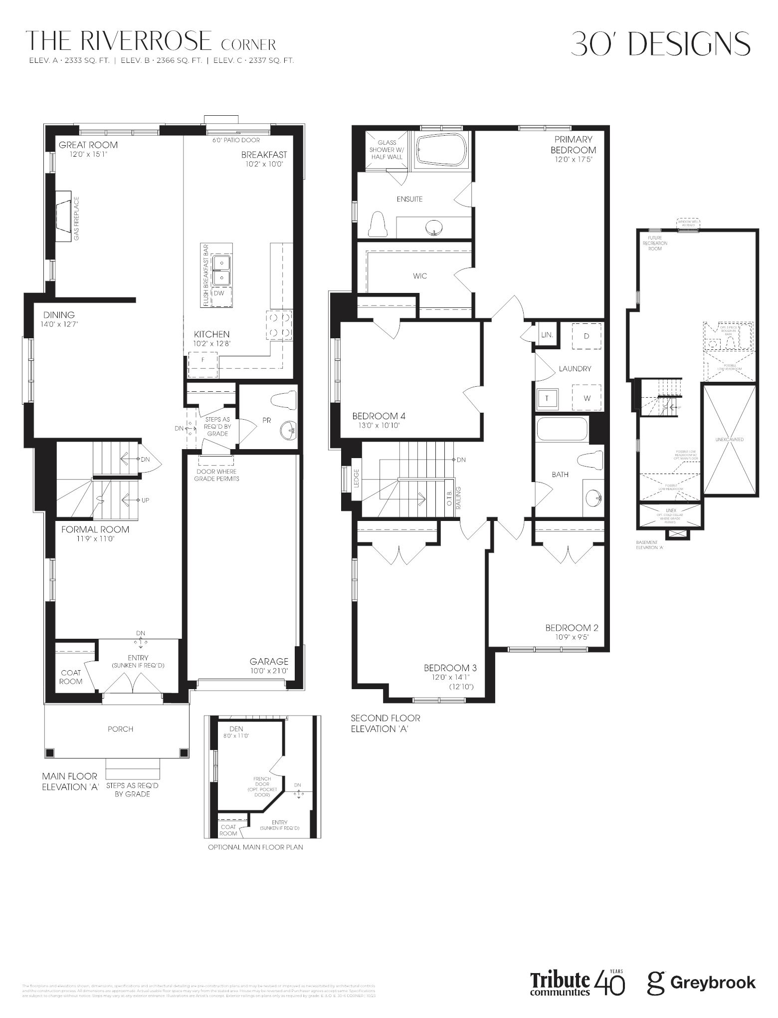 The Northlin Int - Townhomes floor plan
