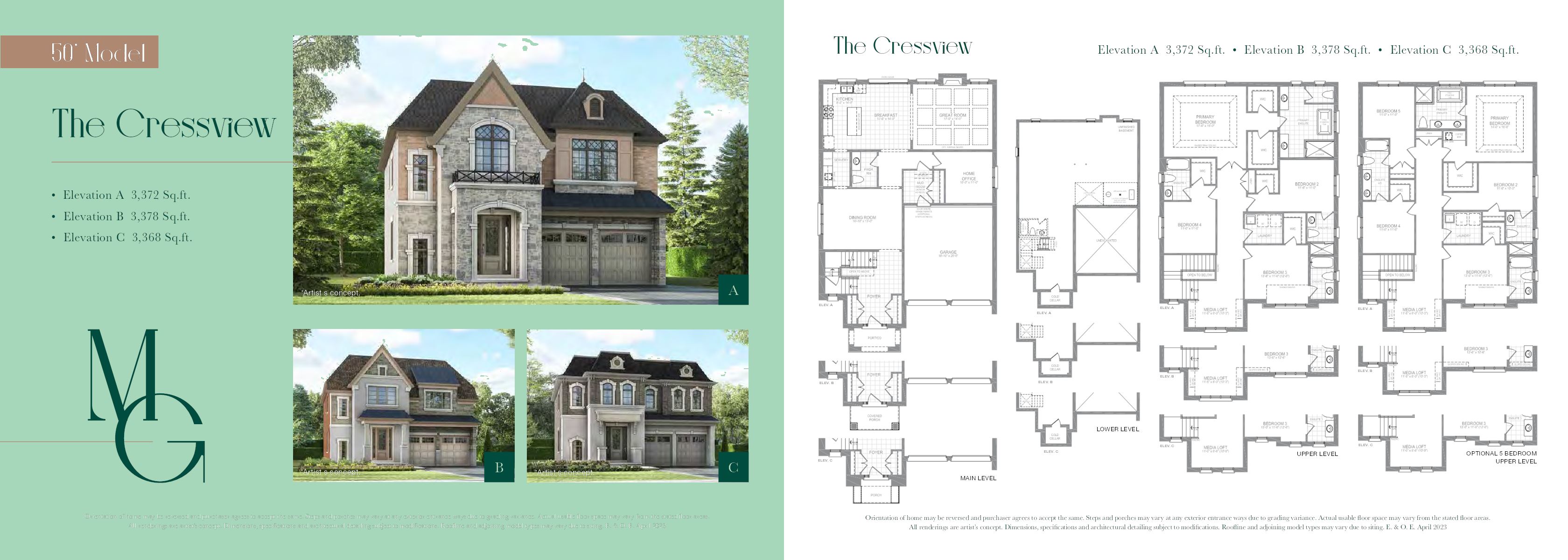 The Bailey floor plan