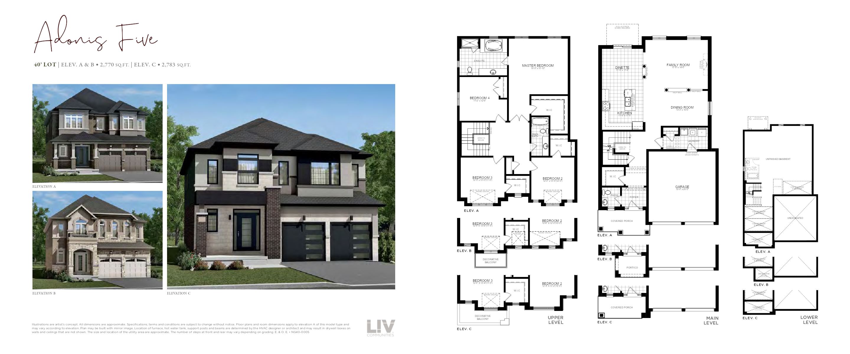 Monarch Three floor plan