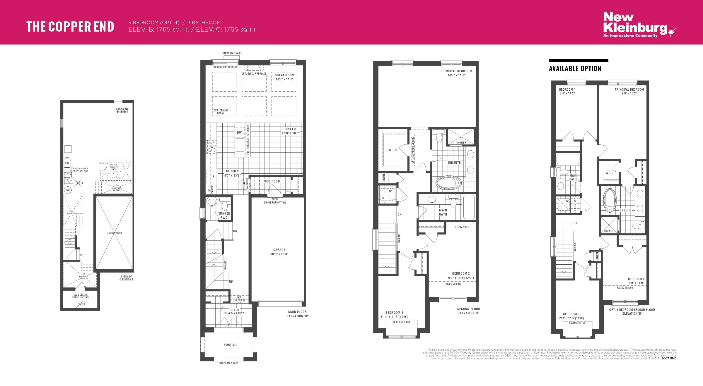 The Sonoma Corner floor plan