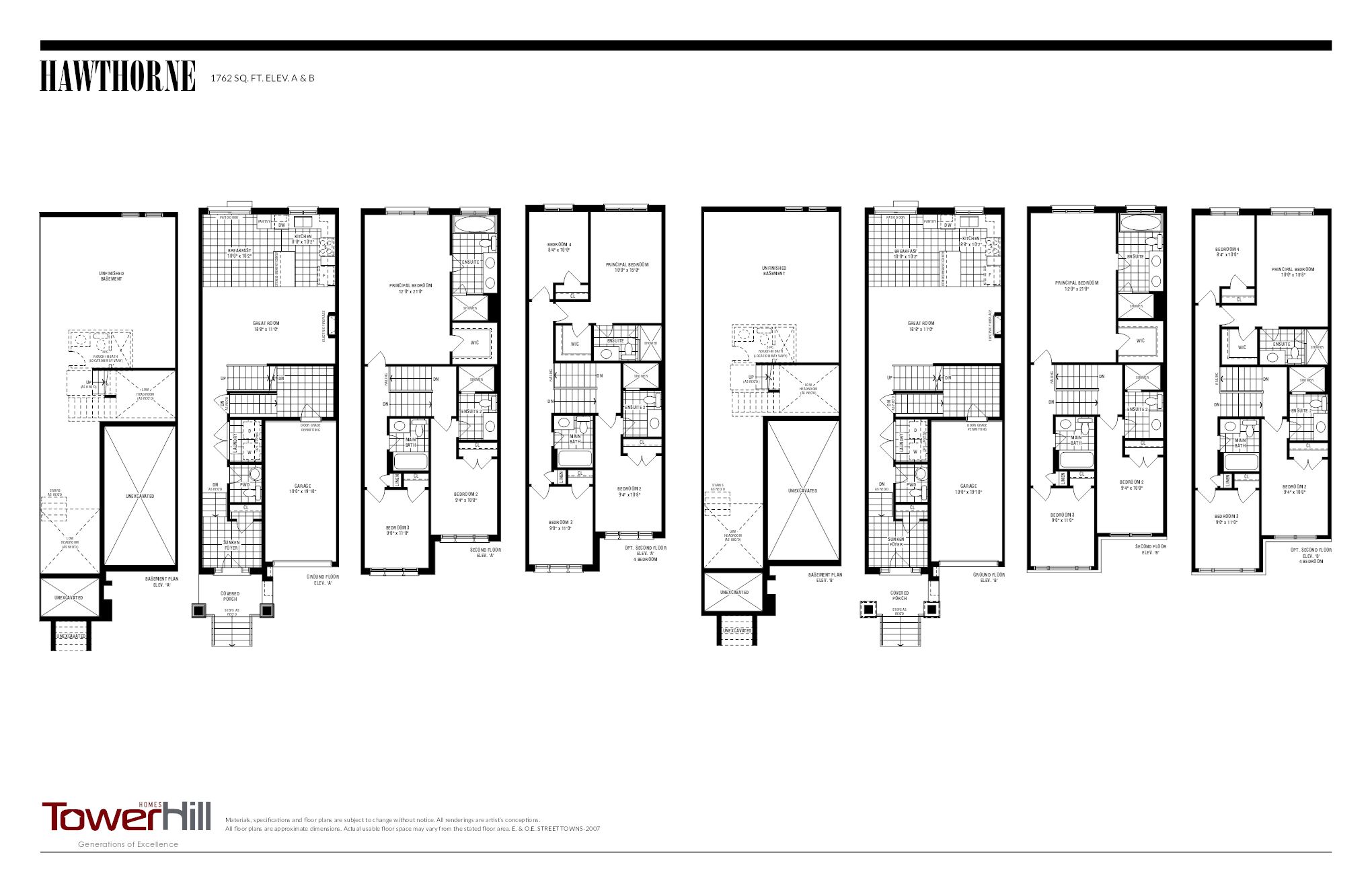Hickory floor plan