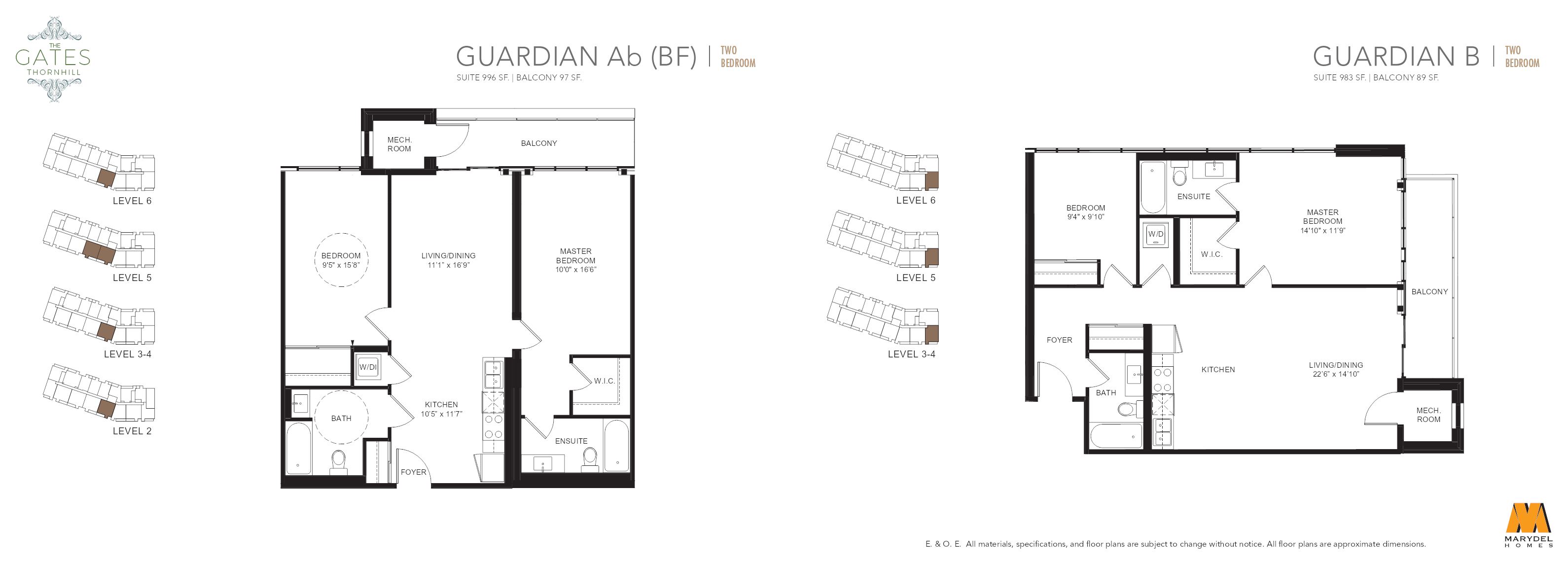 Regency A floor plan