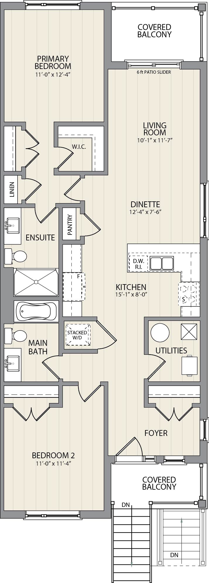 The Aurora Exterior floor plan
