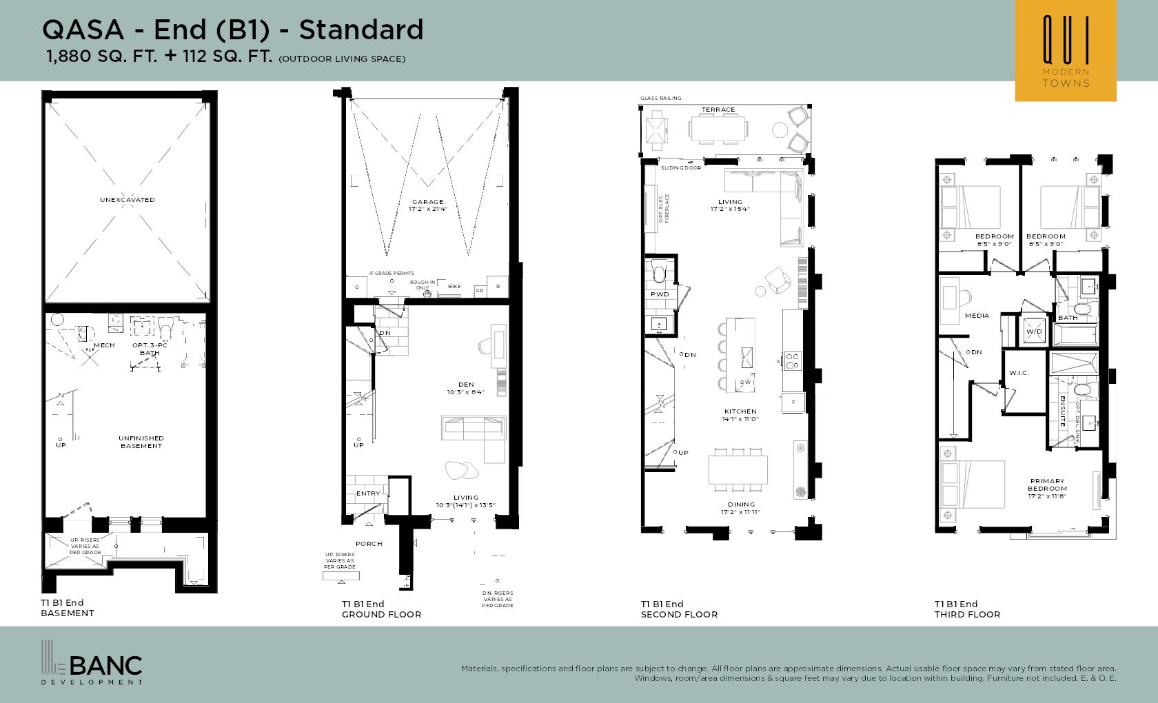 QASA - Interior (T1) - Standard floor plan