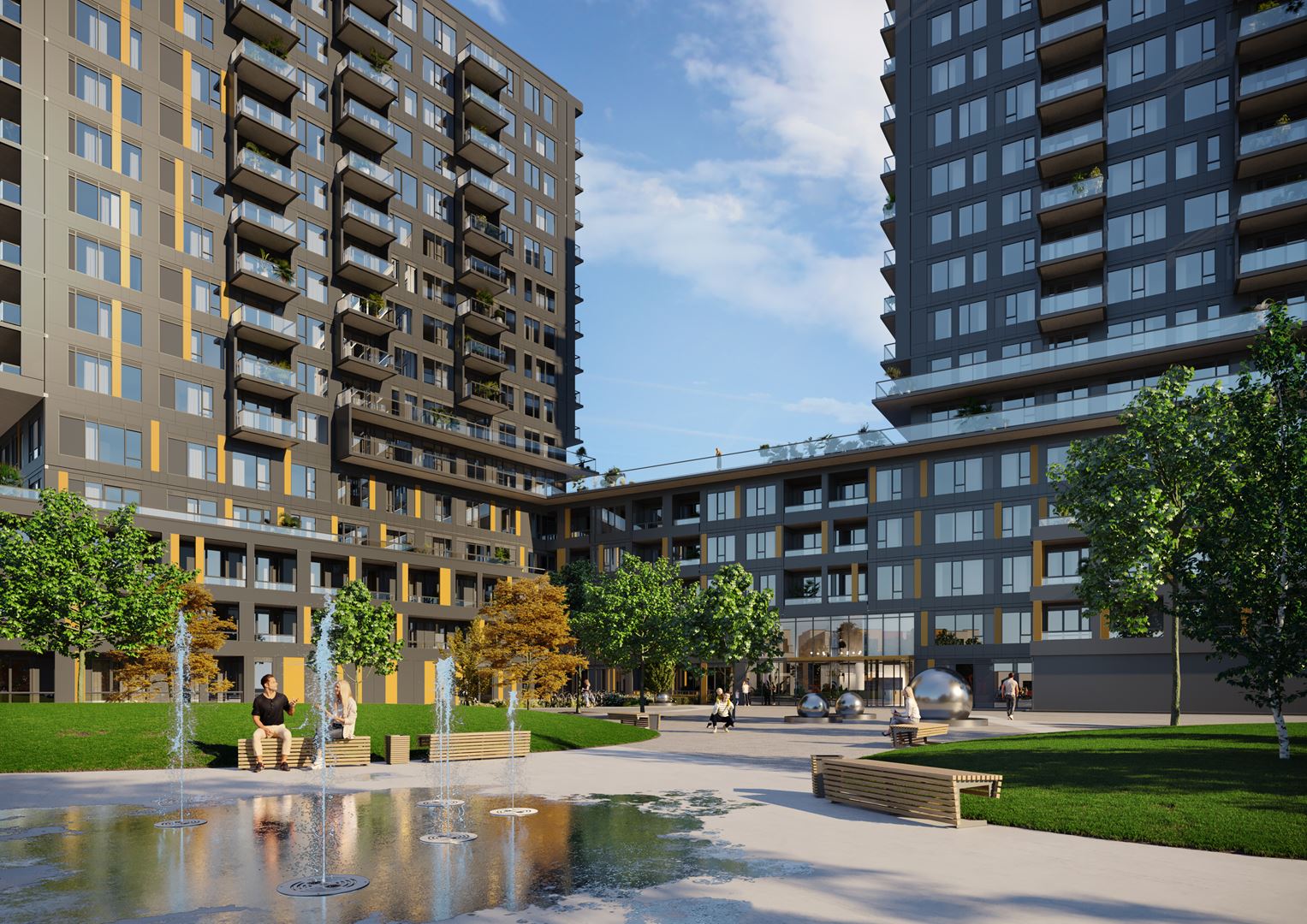Realm Condos Tower 2 Assignment - 2 Bed, 2 Bath, 1 Parking - 664 sqft + 53 sqft balcony - Aug 2025 Occupancy 3