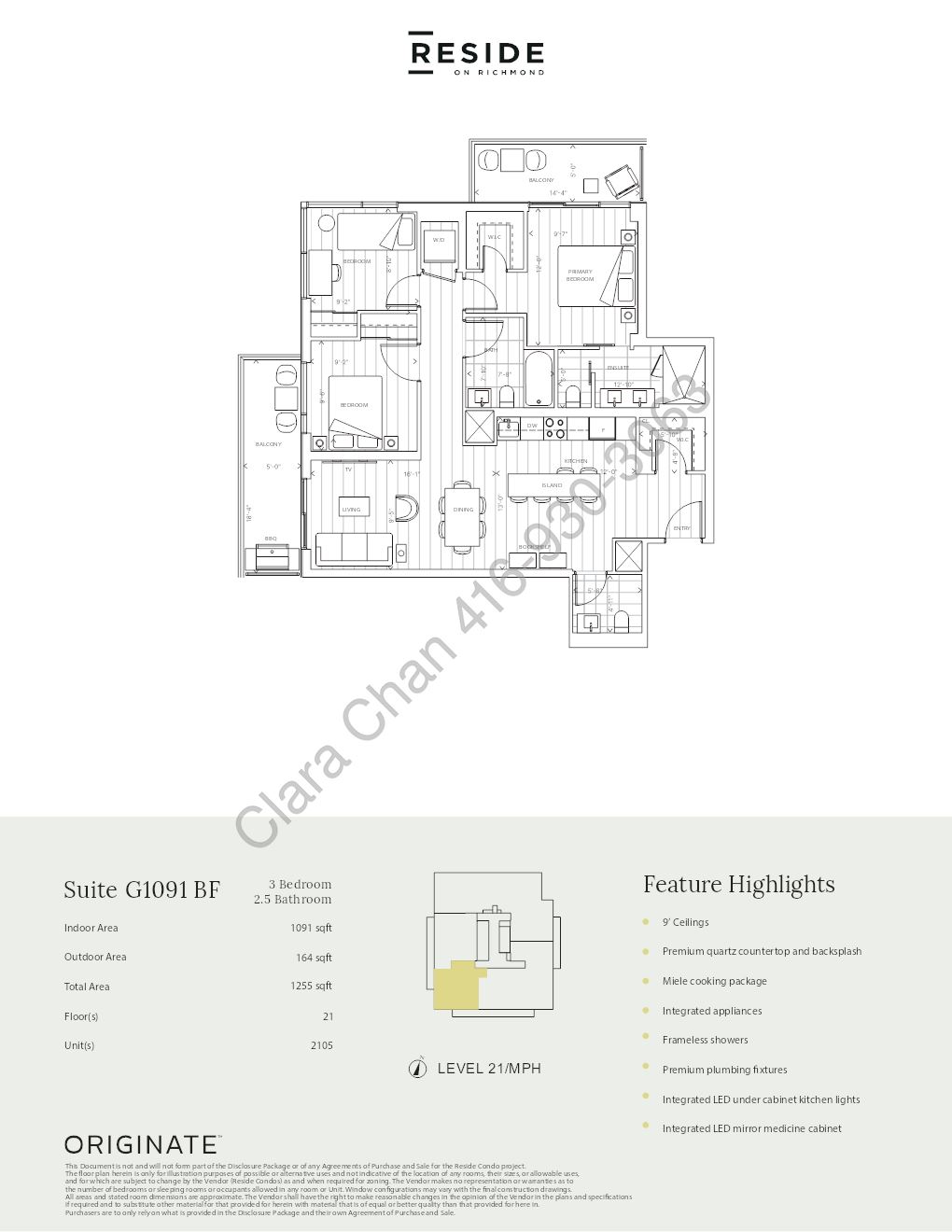 Suite B456 floor plan