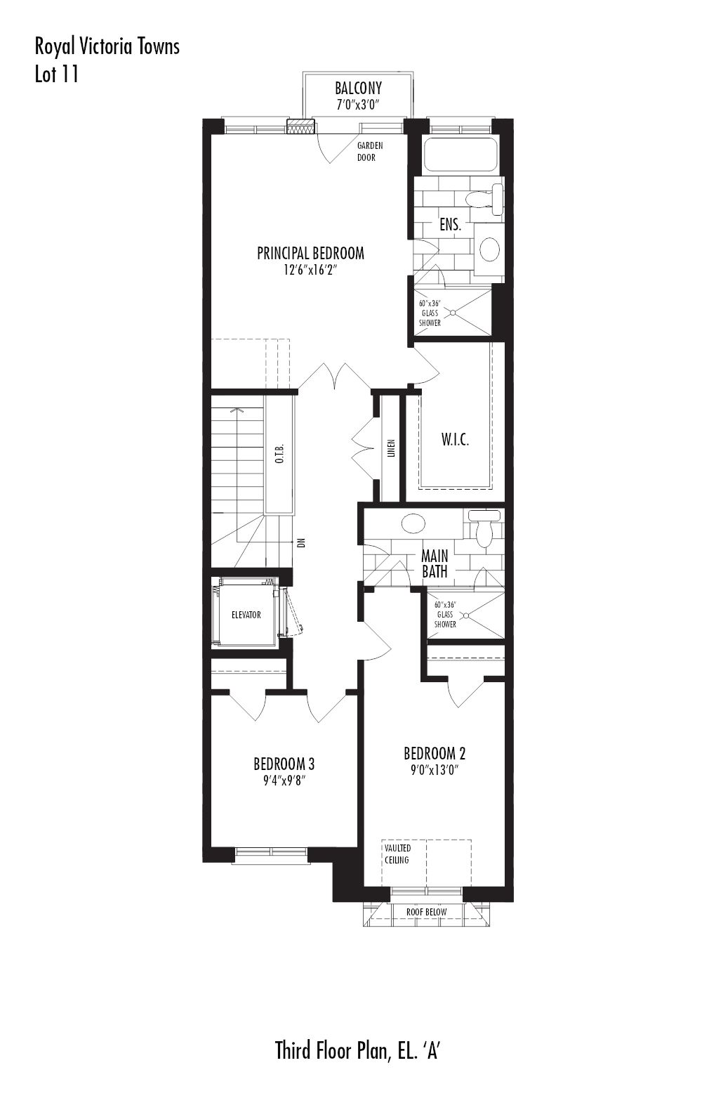 Lot 1 floor plan