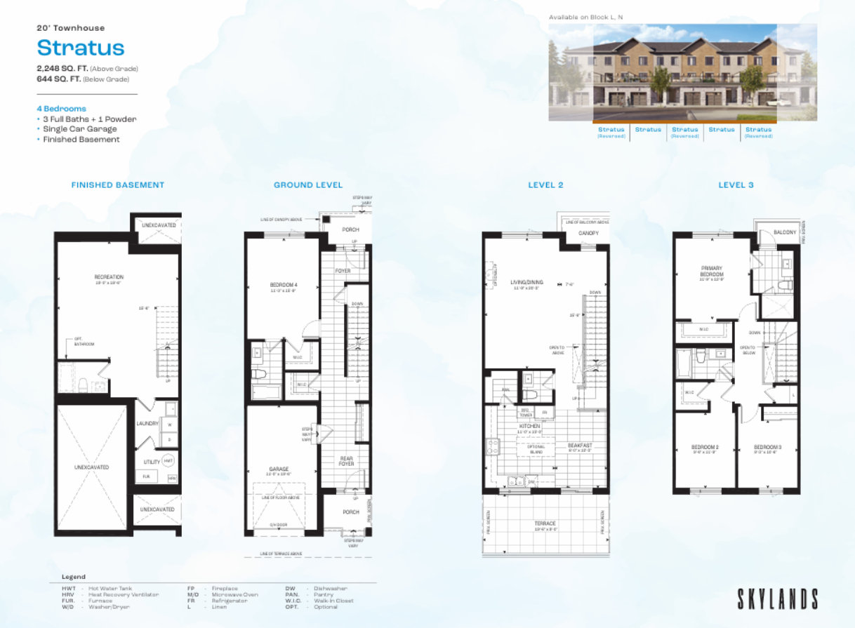 Aura (End Unit) floor plan