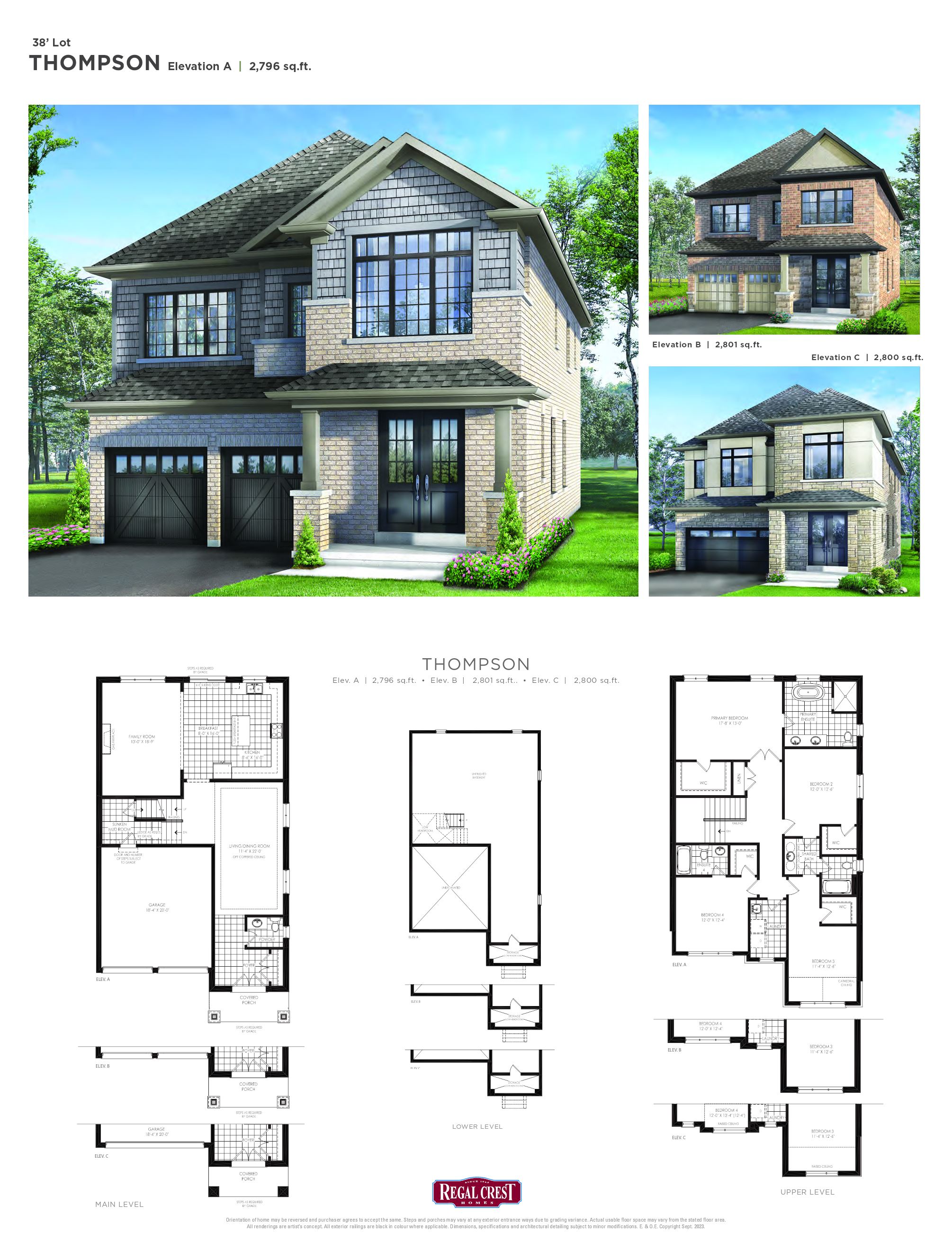 Cooper - Rear Lane Towns floor plan