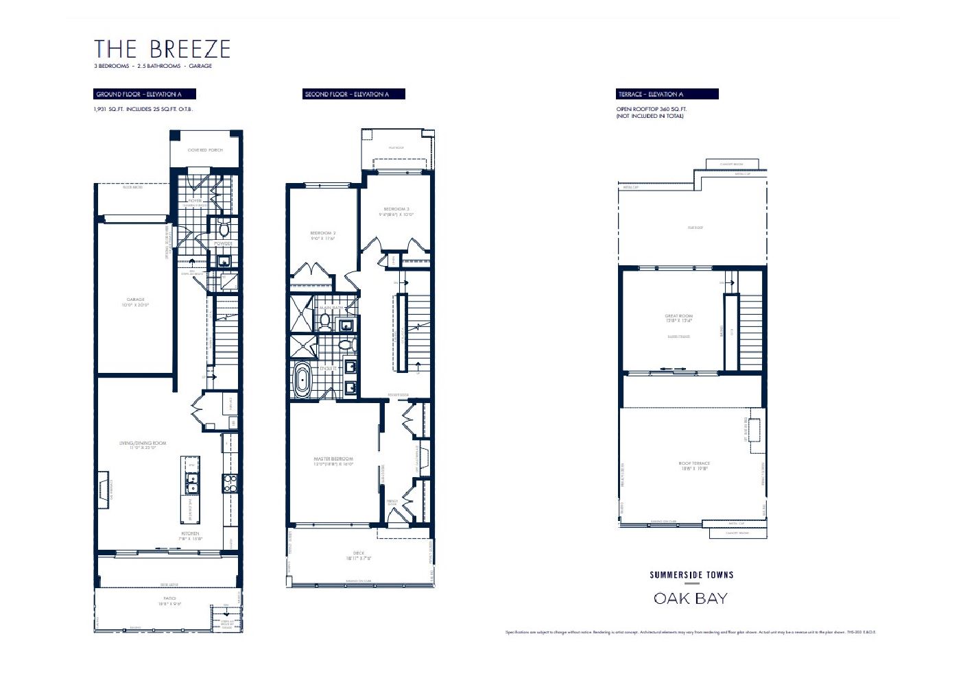 The Oasis floor plan