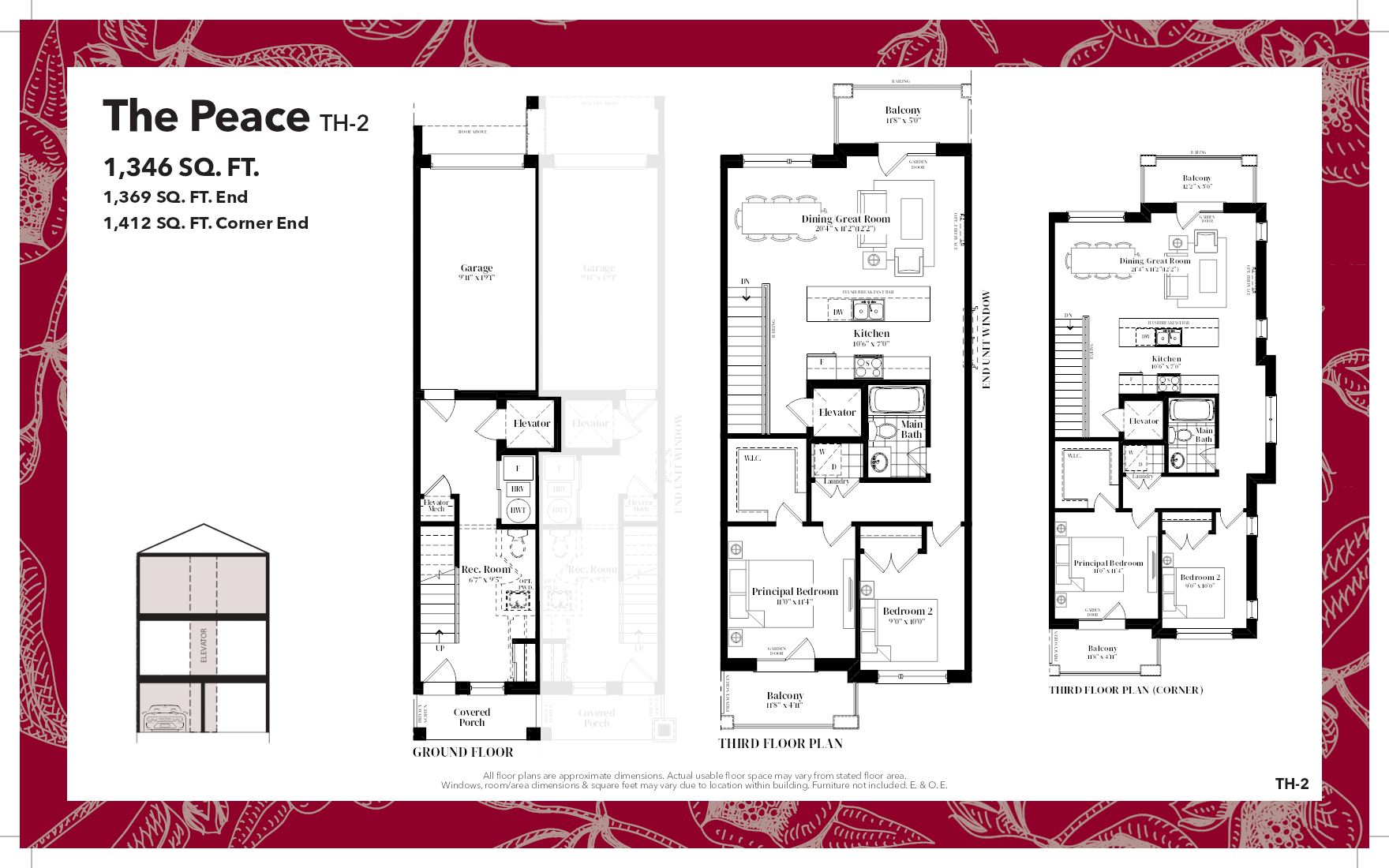 The Peace floor plan