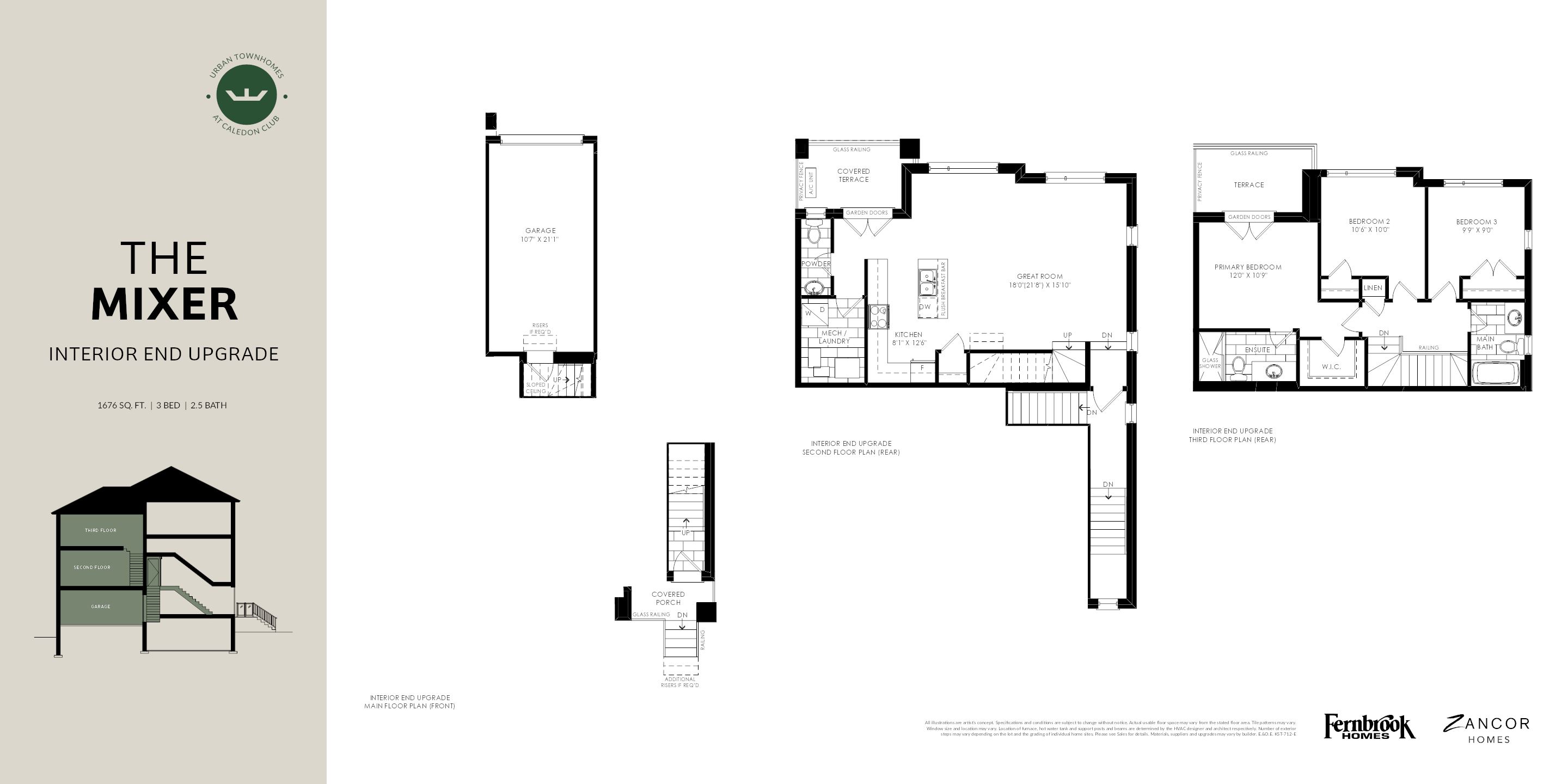 Court - Interior floor plan