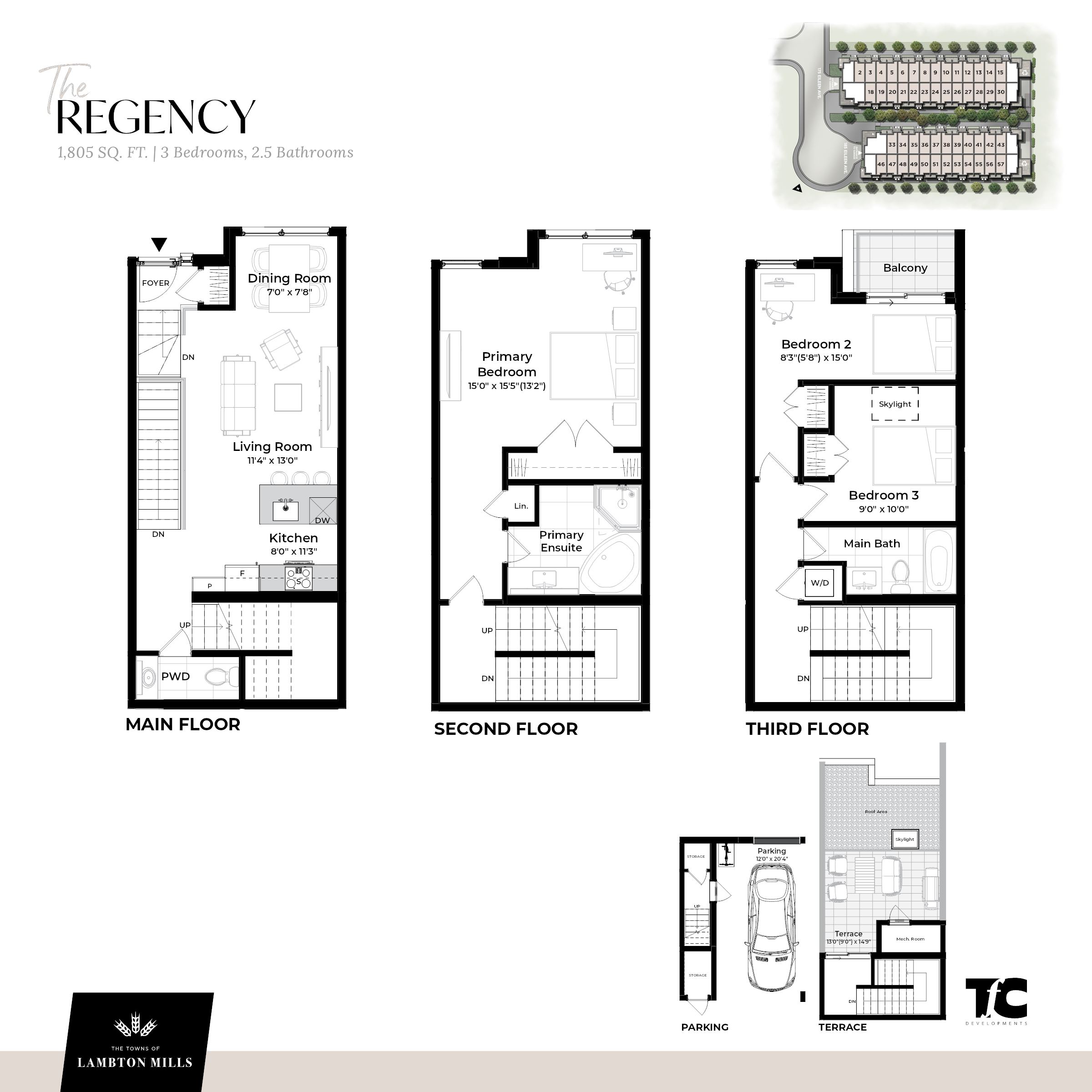 The Humblecrest floor plan