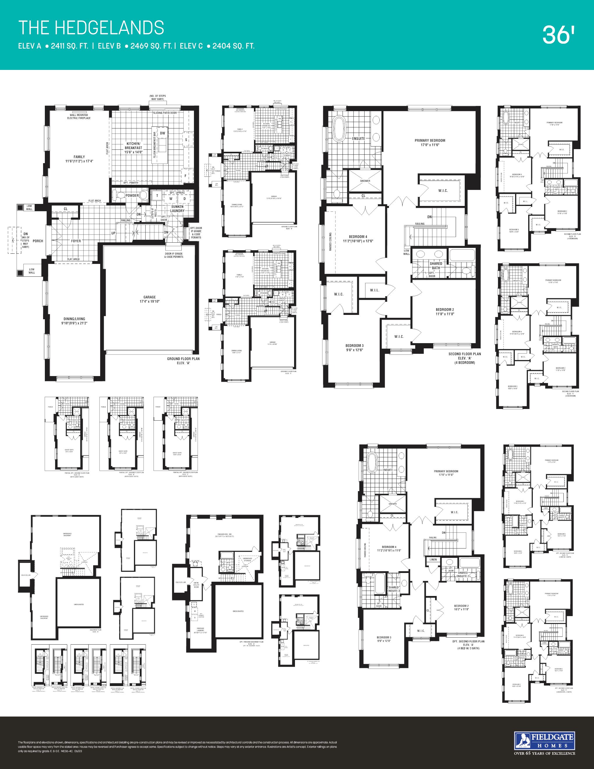 The Lakelands - 30' Detached Homes floor plan