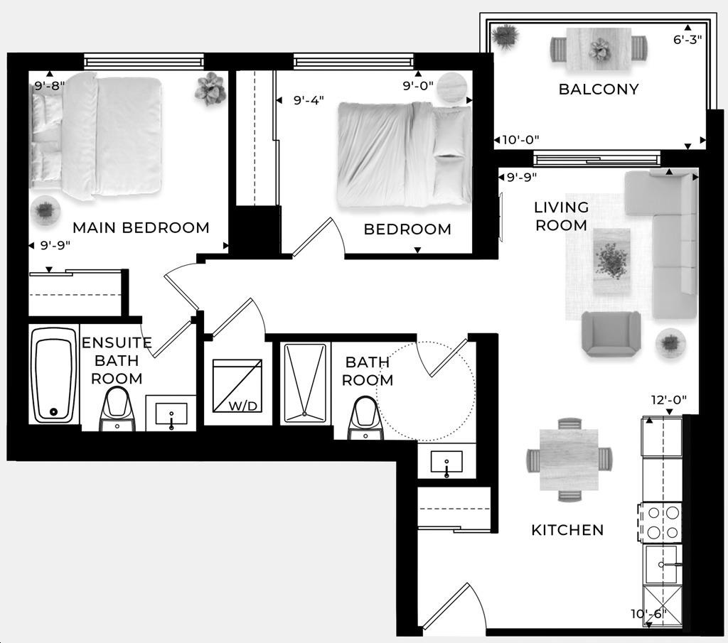 Pine floor plan