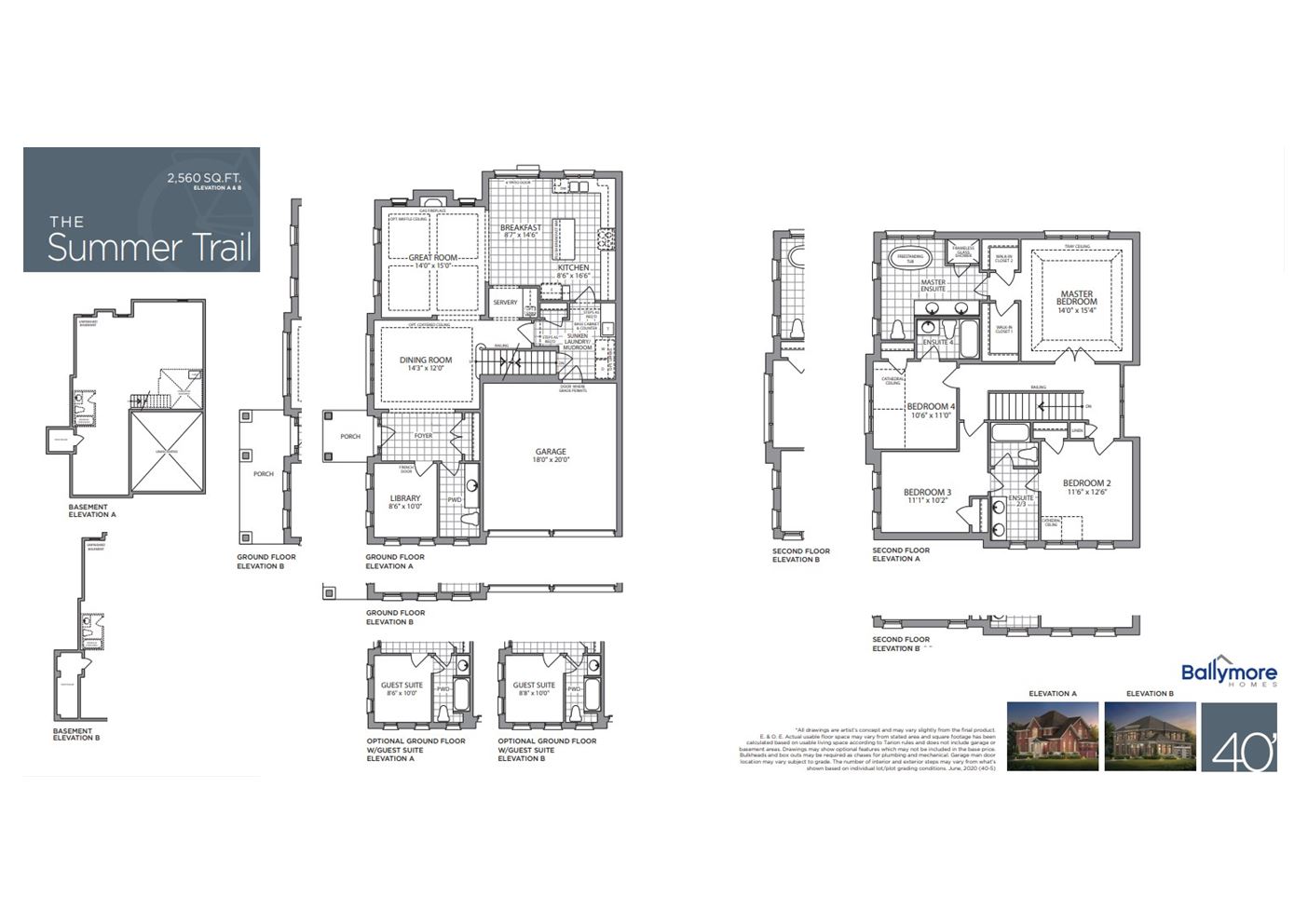 The Cedar Trail floor plan