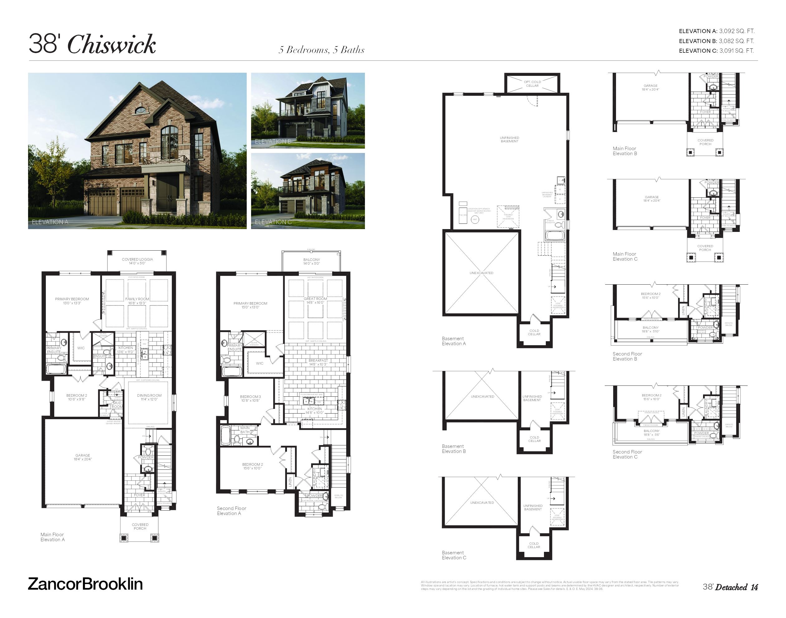 32' Columbus floor plan